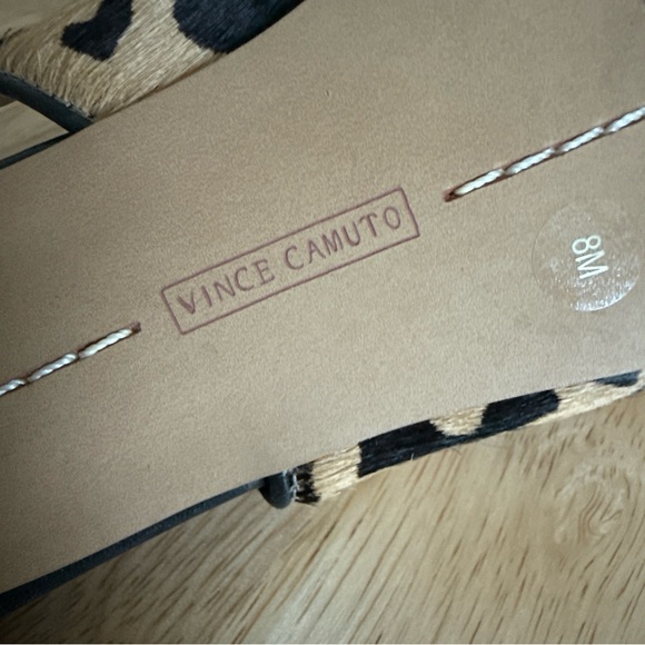 Vince Camuto Slingback Pump Heels Cheetah Print Adjustable Womens Size 8M - Picture 9 of 10